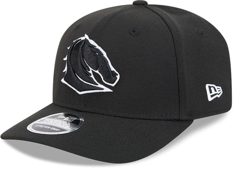 Brisbane Broncos 2025 NRL New Era Black White 9Seventy Cap