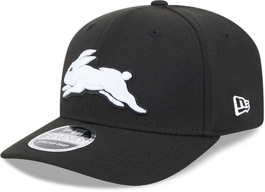 South Sydney Rabbitohs 2025 New Era Black White 9Seventy Cap