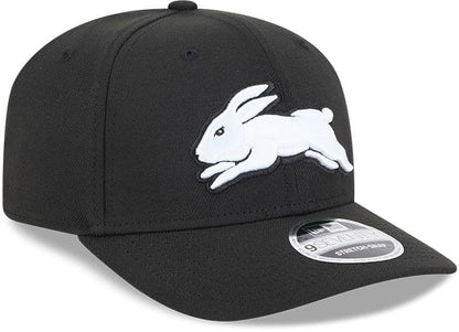 South Sydney Rabbitohs 2025 New Era Black White 9Seventy Cap