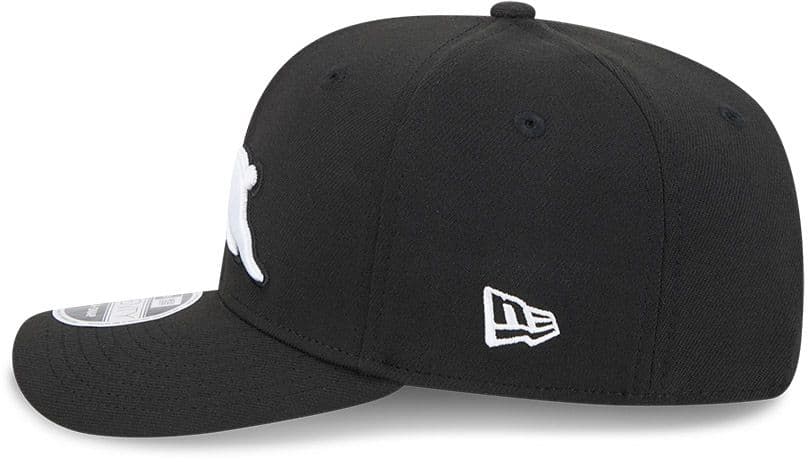 South Sydney Rabbitohs 2025 New Era Black White 9Seventy Cap