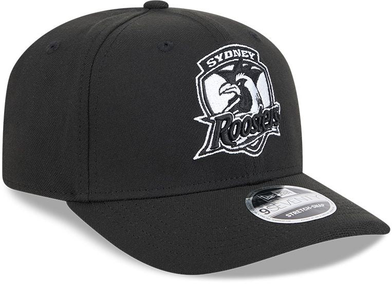 Sydney Roosters 2026 New Era Black White 9Seventy Cap