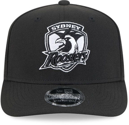 Sydney Roosters 2026 New Era Black White 9Seventy Cap