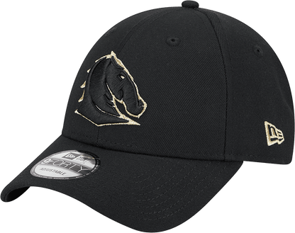 Brisbane Broncos 2025 NRL New Era Gold 9Forty Snap Cap