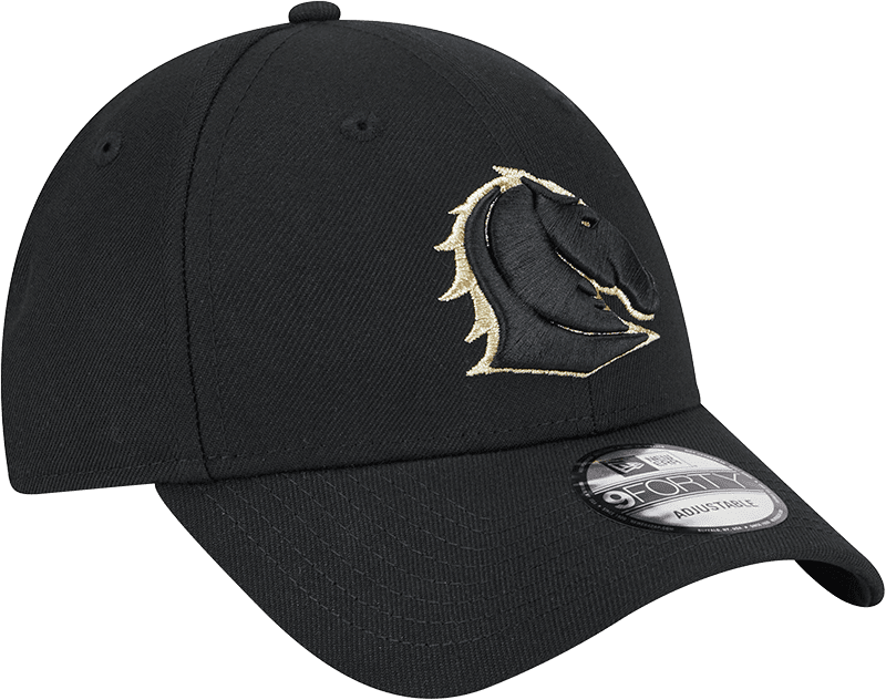 Brisbane Broncos 2025 NRL New Era Gold 9Forty Snap Cap