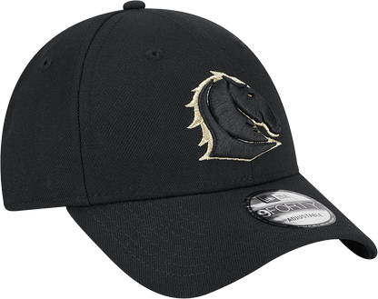 Brisbane Broncos 2025 NRL New Era Gold 9Forty Snap Cap