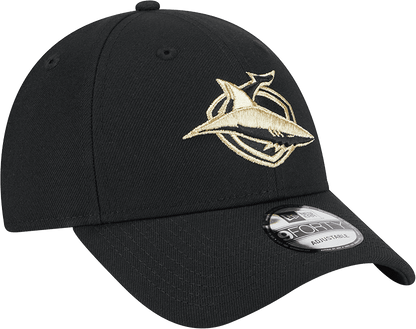 Cronulla Sharks 2025 NRL New Era Gold 9Forty Snap Cap