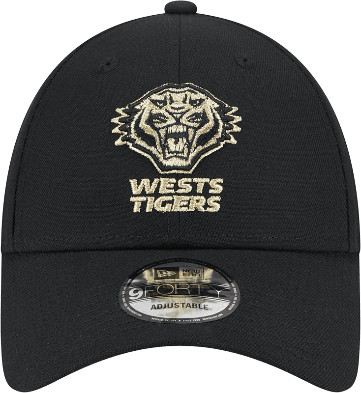 Wests Tigers 2025 NRL New Era Gold 9Forty Snap Cap
