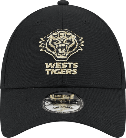 Wests Tigers 2025 NRL New Era Gold 9Forty Snap Cap