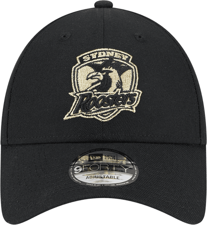 Sydney Roosters 2025 NRL New Era Gold 9Forty Snap Cap