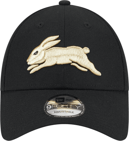 South Sydney Rabbitohs 2025 NRL New Era Gold 9Forty Snap Cap