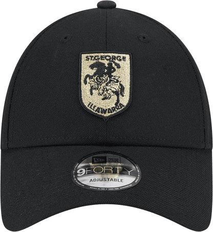 St George Dragons 2025 NRL New Era Gold 9Forty Snap Cap