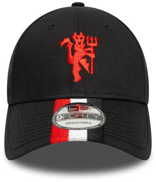 Manchester United 2026 EPL New Era 9FORTY Striped Cap