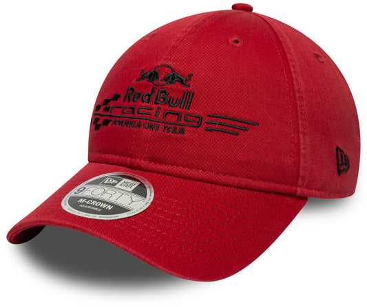 Red Bull Racing 2026 New Era 9FORTY Washed Red Cap