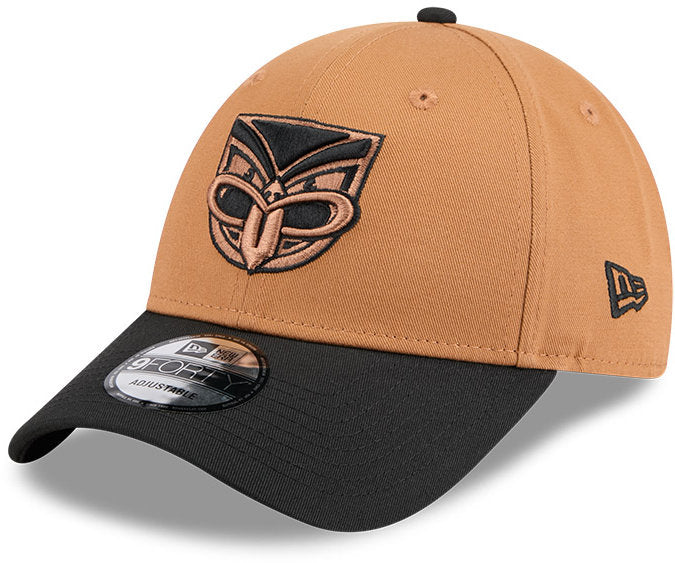 New Zealand Warriors 2026 NRL 9FORTY New Era Two Tone Brown Cap