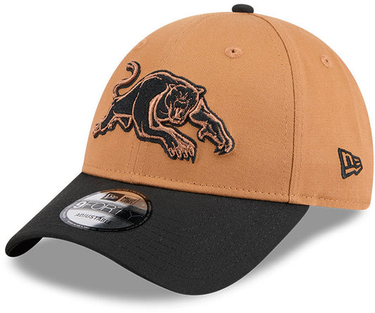 Penrith Panthers 2026 NRL 9Forty New Era Two Tone Brown Cap