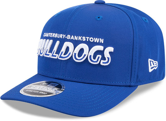 Canterbury Bulldogs 2026 NRL 9Forty New Era Split Script Cap