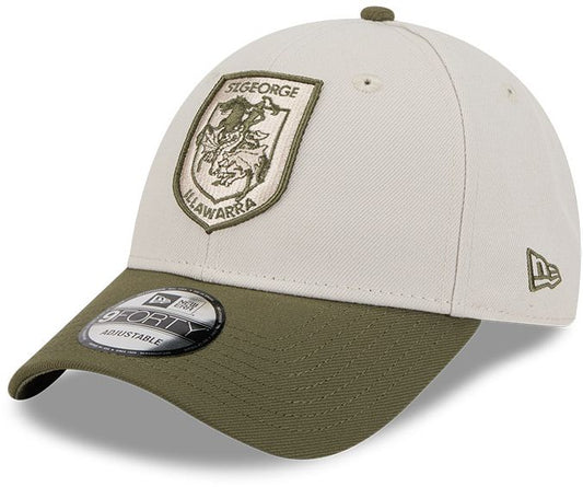 St George Dragons 2026 Adults Mens Olive 9Forty New Era Cap