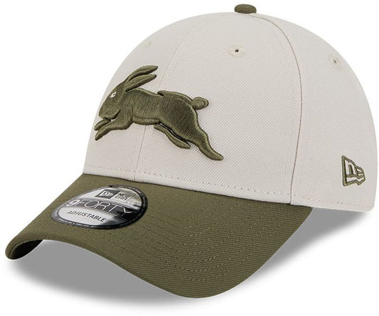 South Sydney Rabbitohs 2026 NRL Adults Olive 9Forty New Era Cap