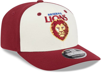 Brisbane Lions 2026 AFL 2Tone Contrast Cap
