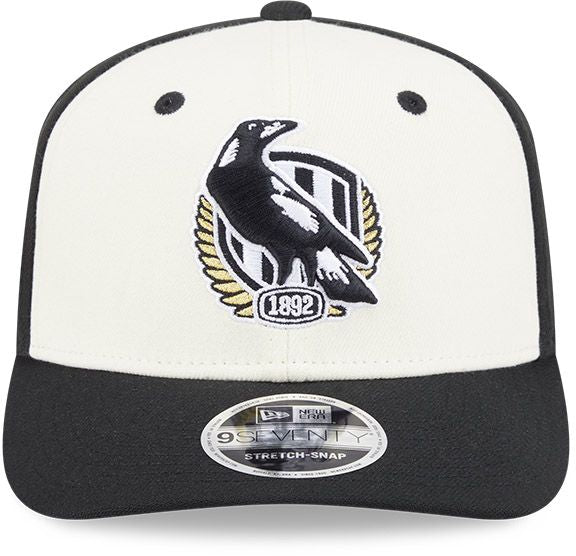 Collingwood Magpies 2026 AFL 2Tone Contrast Cap