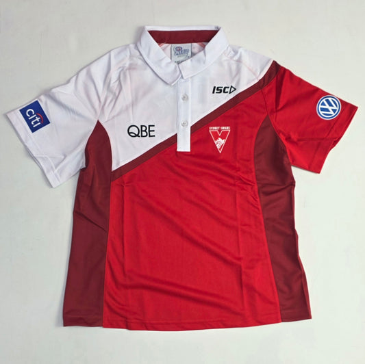 Sydney Swans AFL Ladies Polo Shirt Size 16 (Defective)