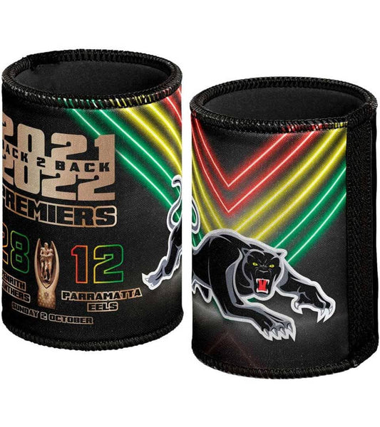 Penrith Panthers 2022 NRL Premiers Back to Back P1 Can Cooler