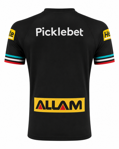 Penrith Panthers 2026 NRL Mens Black Training Shirt