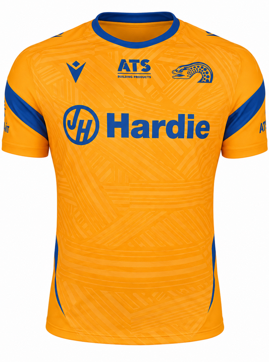 Parramatta Eels 2026 NRL Mens Yellow Staff Training shirt