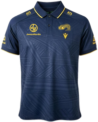 Parramatta Eels 2026 NRL Mens Navy Travel Polo Shirt