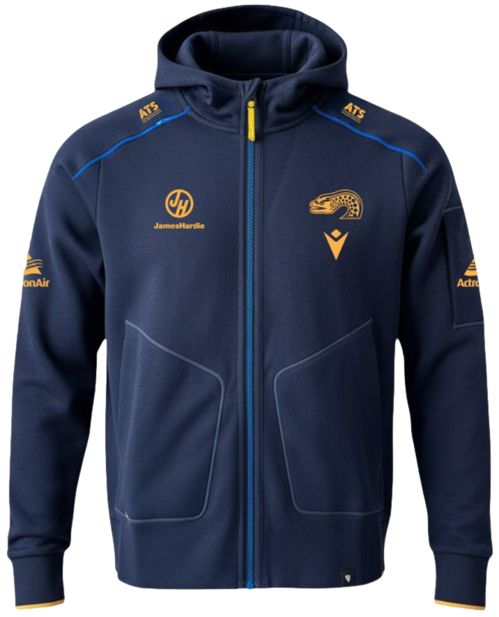 Parramatta Eels 2026 NRL Mens Full Zip Travel Hoodie