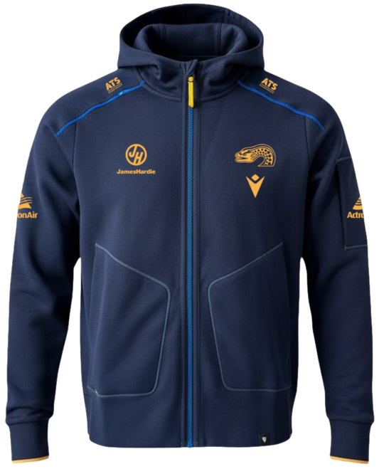 Parramatta Eels 2026 NRL Mens Full Zip Travel Hoodie