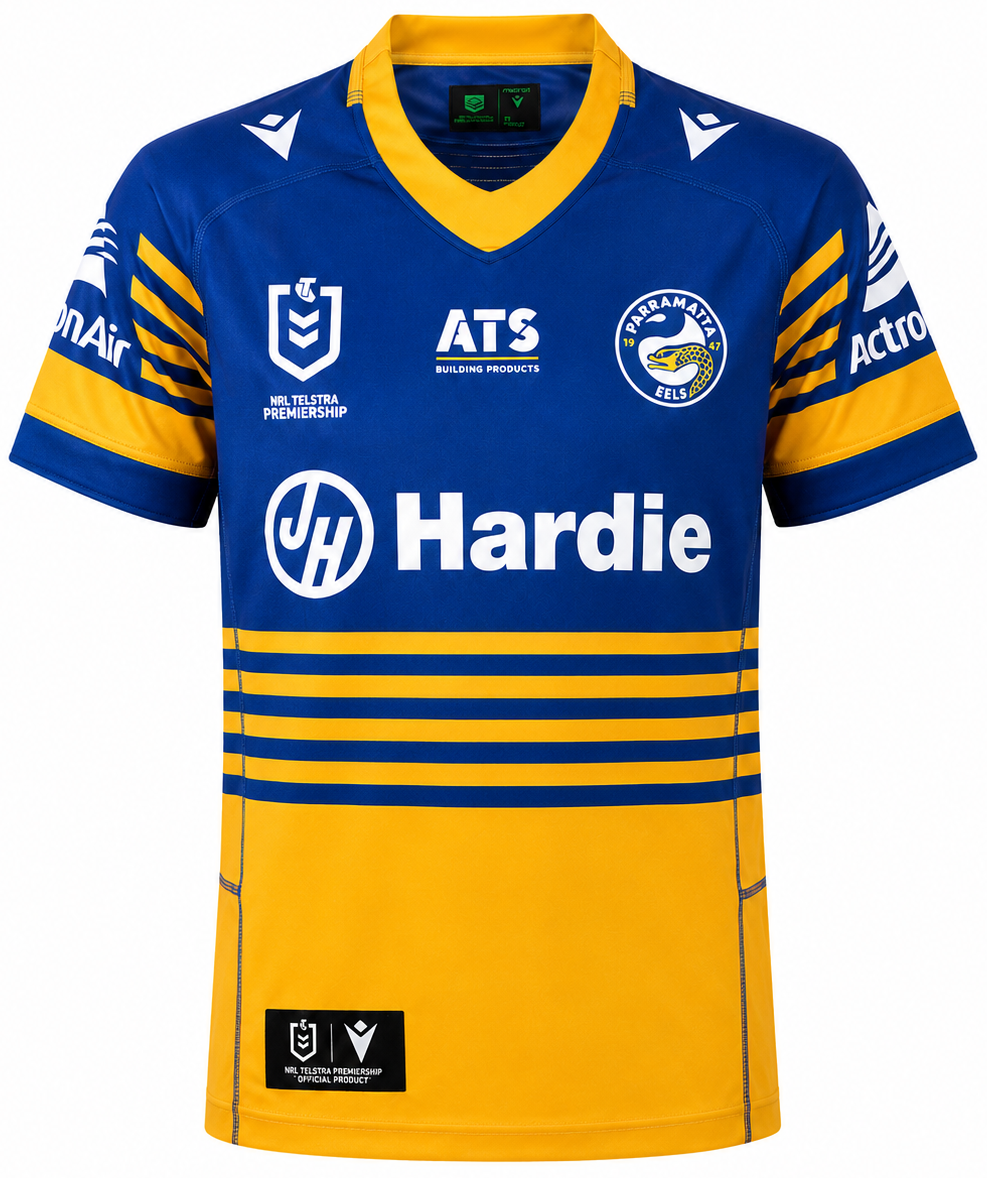 Parramatta Eels 2026 NRL Kids Home Jersey