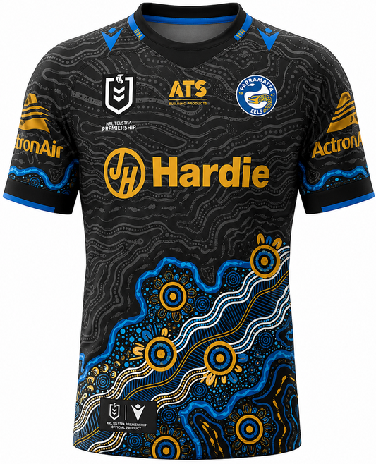 Parramatta Eels 2026 NRL Mens Indigenous Jersey