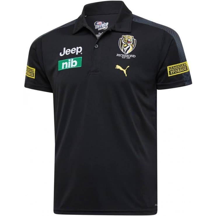 Richmond Tigers AFL Puma Team Polo Shirt