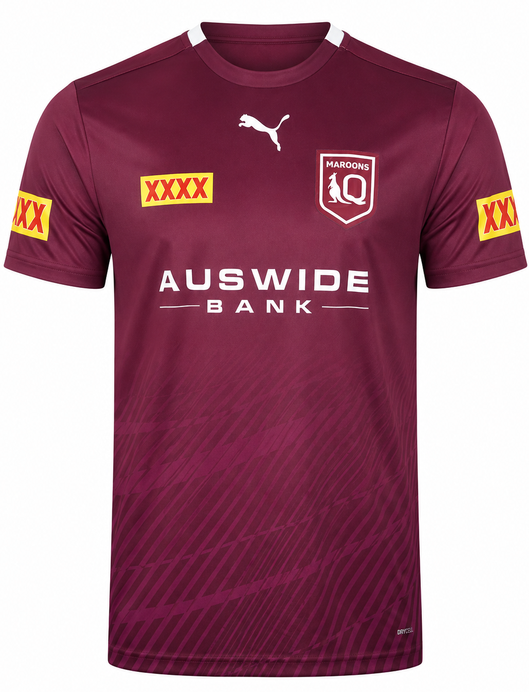 QLD Maroons State of Origin Mens Maroon Training Shirt