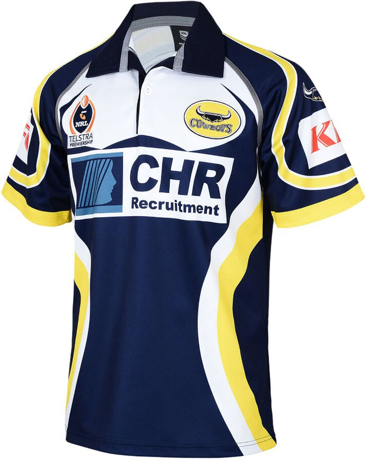 North Queensland Cowboys 2002 NRL Mens Retro Jersey