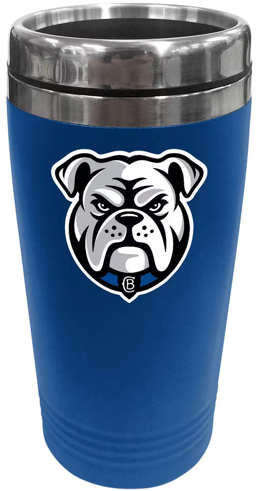 Canterbury Bulldogs NRL 450ml Stainless Steel Travel Mug *colour logo*