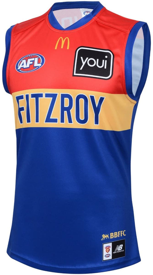 Brisbane Lions 2025 AFL Mens Fitzroy Training Guernsey