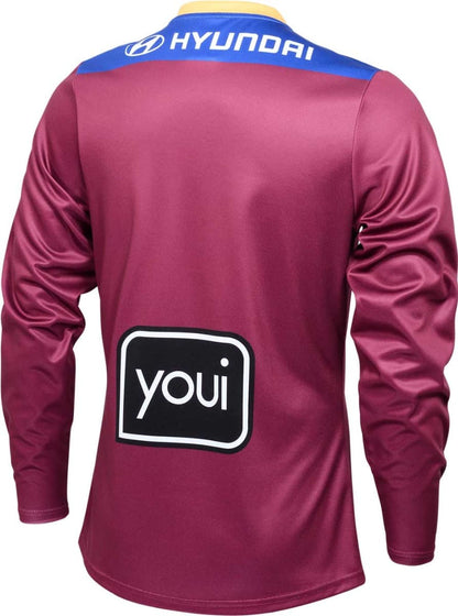 Brisbane Lions 2025 AFL Mens Long Sleeve Home Guernsey