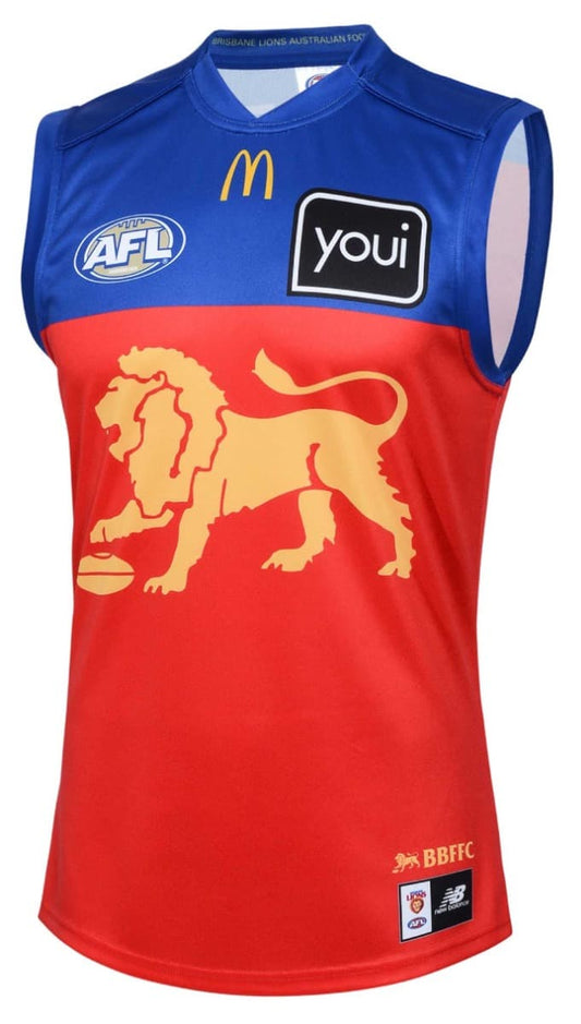 Brisbane Lions 2025 AFL Mens Away Guernsey
