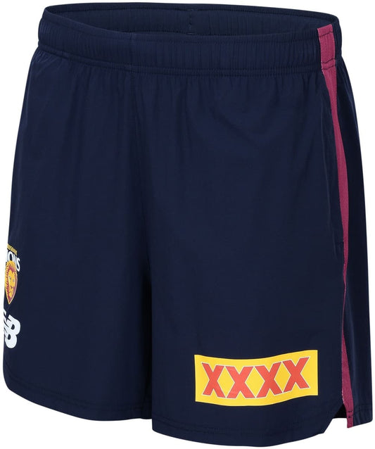 Brisbane Lions 2025 AFL Mens Travel Shorts