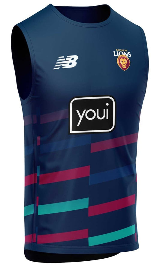 Brisbane Lions 2025 AFL Mens Training Singlet