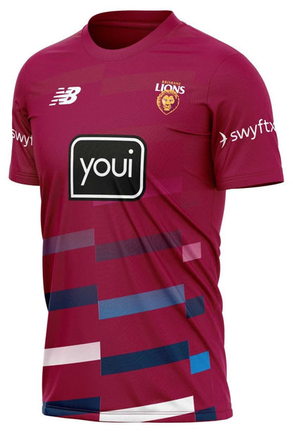 Brisbane Lions 2025 AFL Mens Coaches Training Shirt