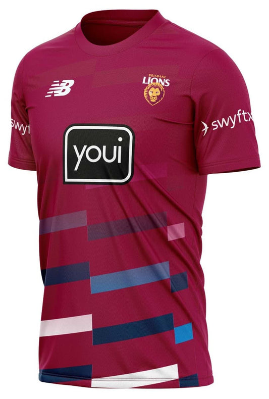 Brisbane Lions 2025 AFL Mens Coaches Training Shirt