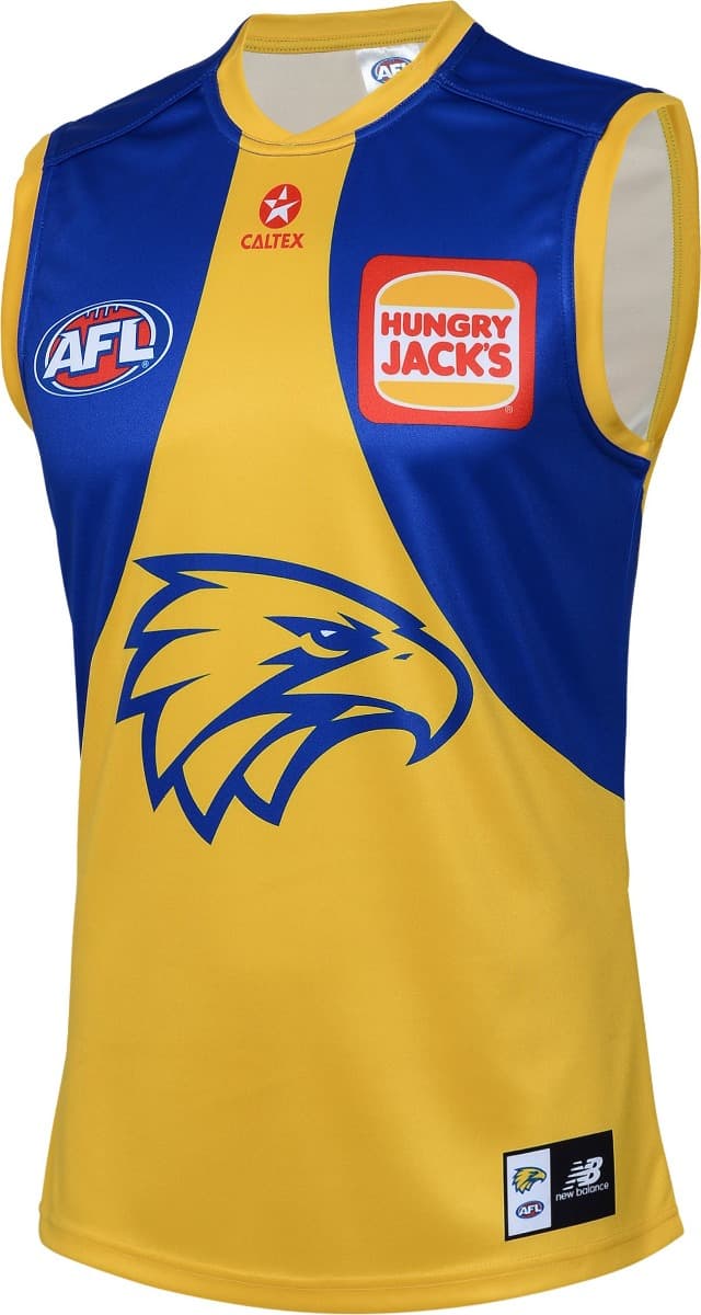 West Coast Eagles 2025 AFL Mens Clash Guernsey