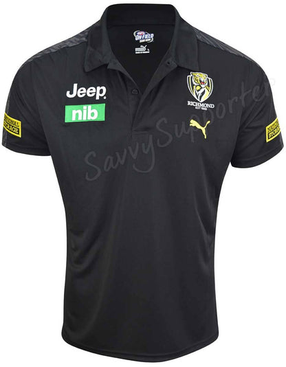 Richmond Tigers AFL Puma Team Polo Shirt