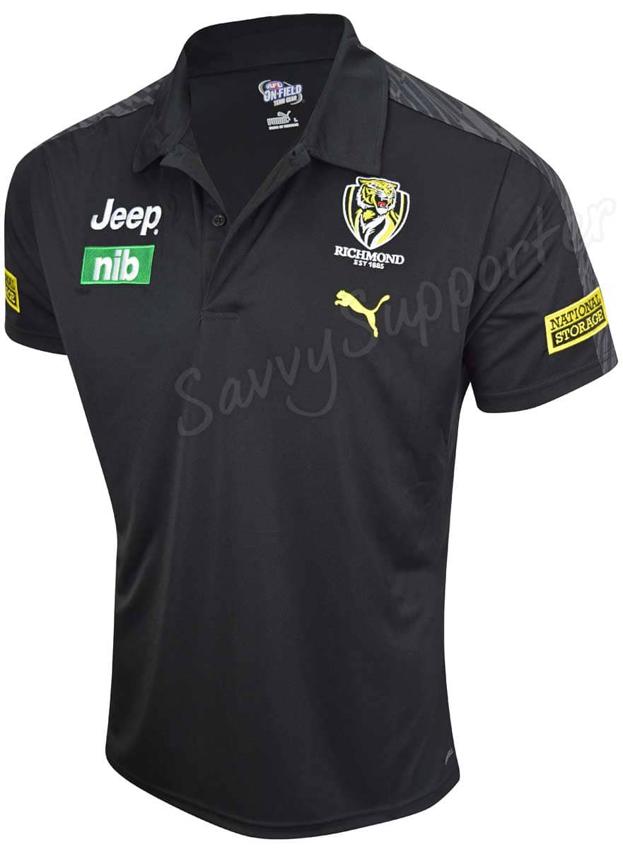 Richmond Tigers AFL Puma Team Polo Shirt
