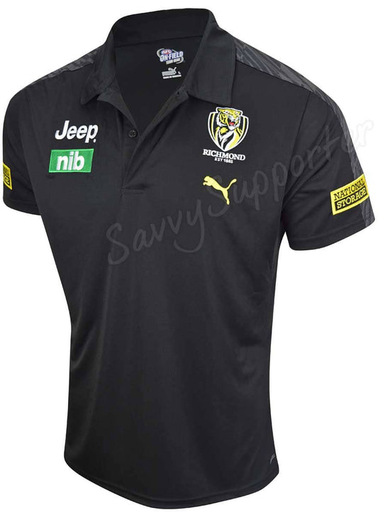 Richmond Tigers AFL Puma Team Polo Shirt