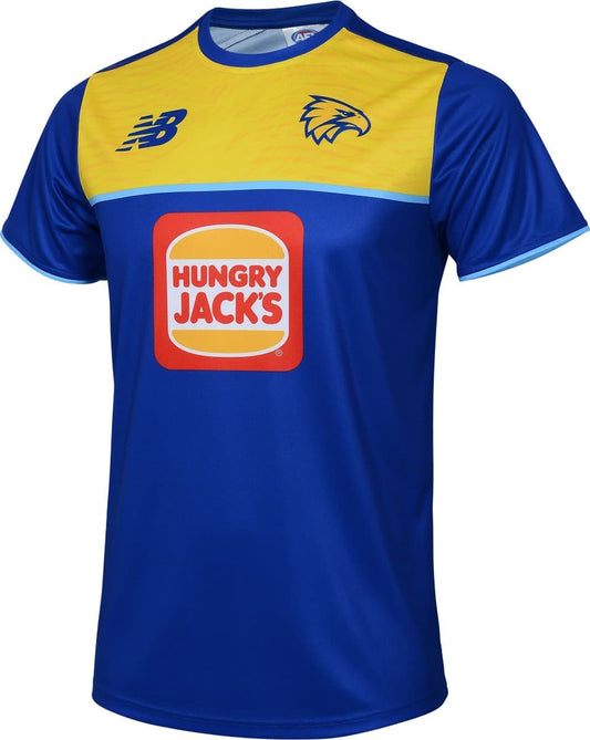 West Coast Eagles 2025 AFL Mens Training Shirt