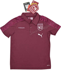 QLD Maroons State of Origin Kids Media Polo Shirt